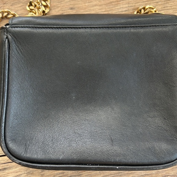 Vintage Paloma Picasso black leather handba bag - Picture 5 of 7